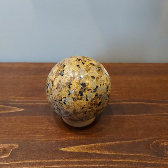 🔥 Sale 🔥 Brown Kiwi Jasper Sphere w/ Stand - Final Price - Picture 3 of 8